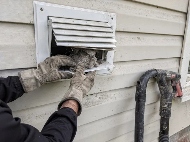 Dryer Exhaust Vent Cleaning in Wickliffe