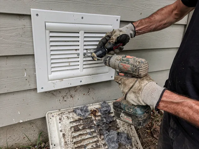 Dryer Vent Cover Replacement in Wickliffe