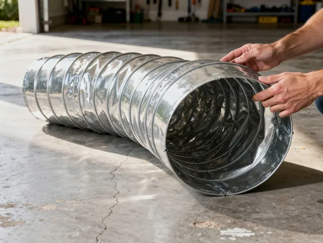 Wickliffe Dryer Vent Cleaning specialist using advanced equipment for thorough duct cleaning in Wickliffe