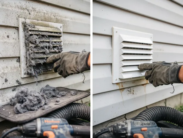 Residential dryer vent cleaning by Wickliffe Dryer Vent Cleaning in Wickliffe